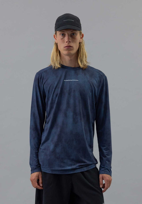 DOXA RUN ApS MENS RERUN TEE LS Tee LS Indigo 53
