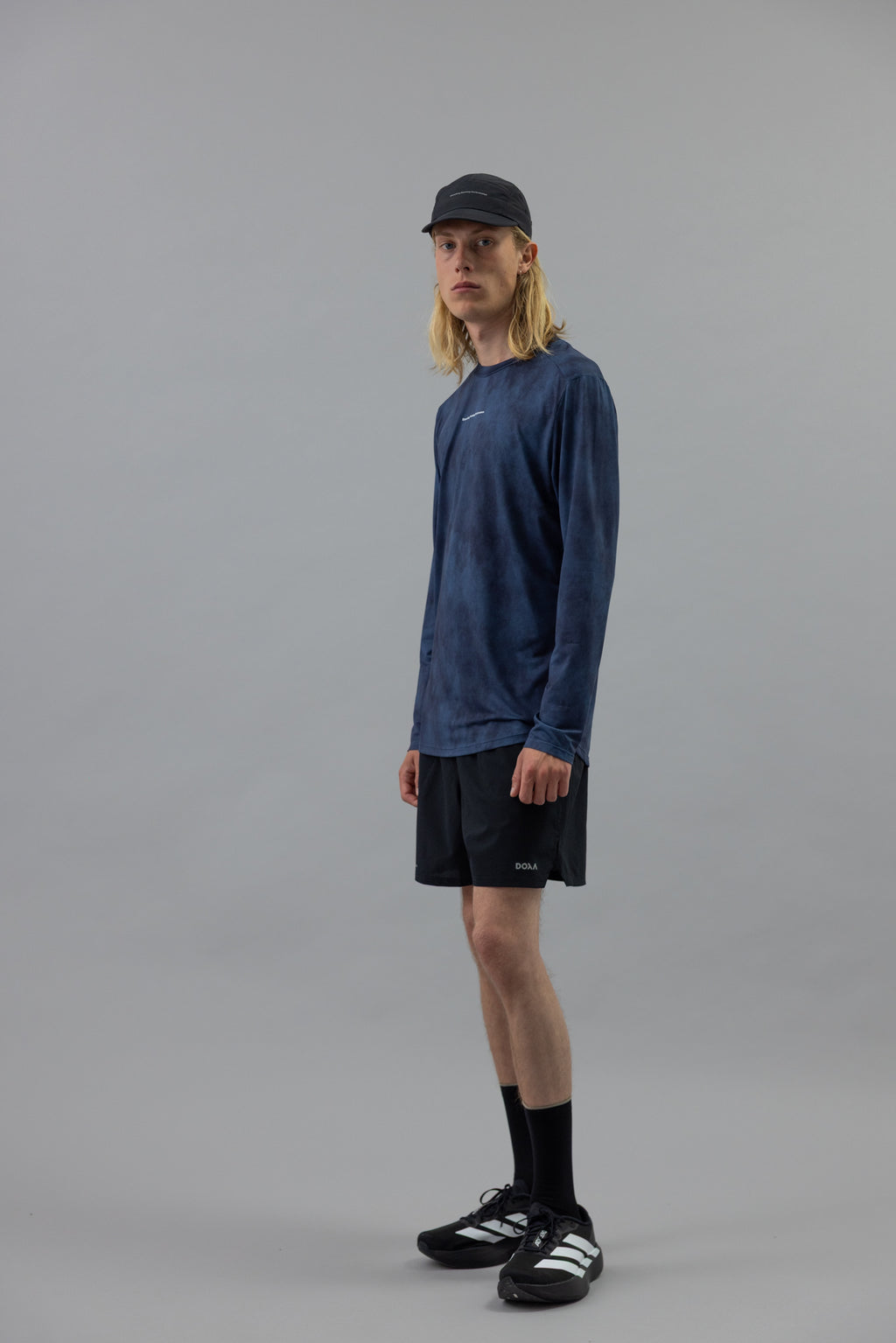 DOXA RUN ApS MENS RERUN TEE LS Tee LS Indigo 53