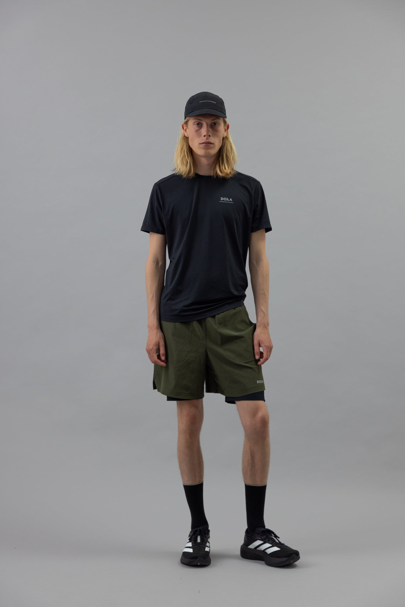 DOXA RUN ApS MENS RERUN TEE SS Tee SS Black 02