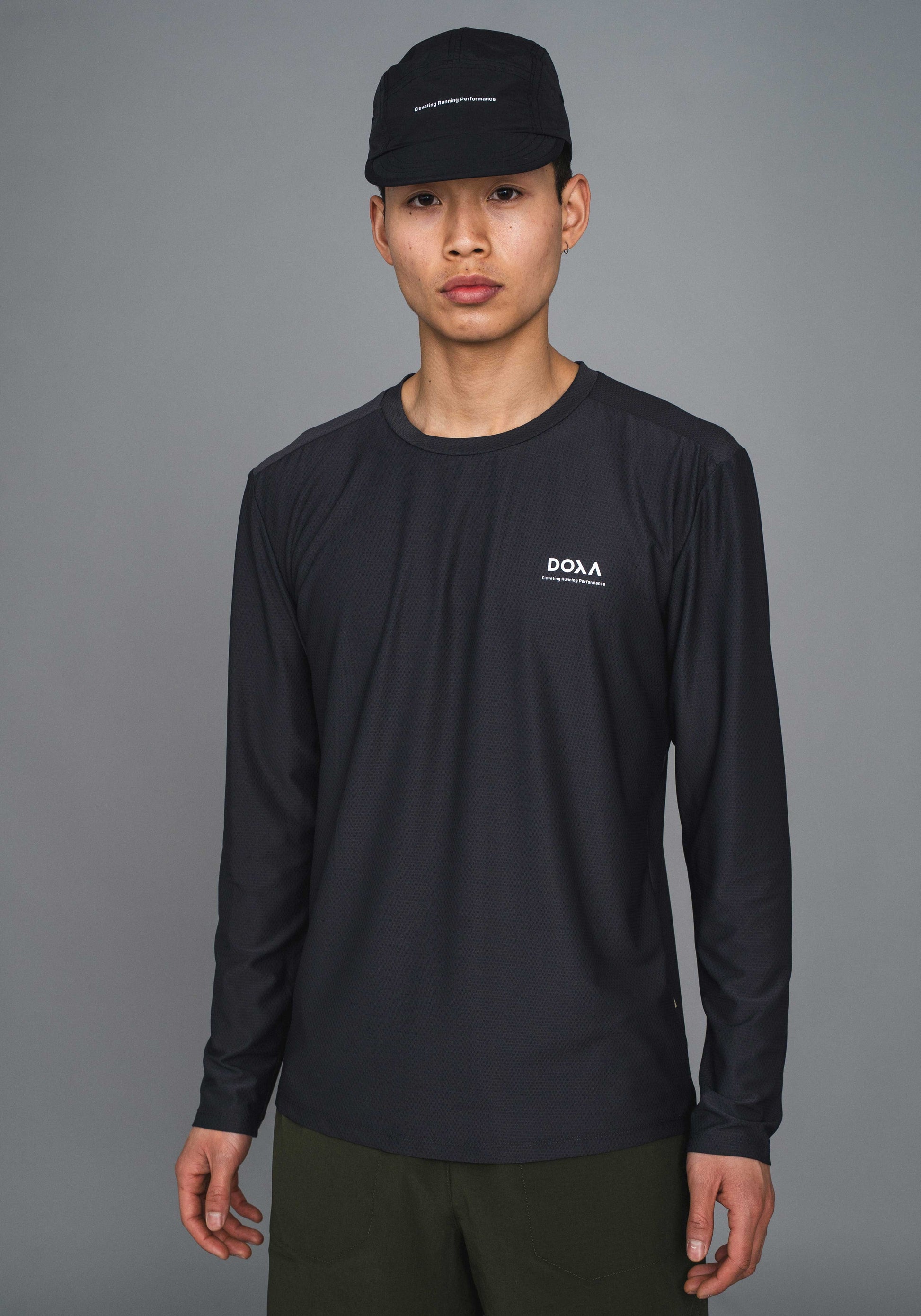 DOXA Run MNS RERUN TEE LS Tee LS Raven 05