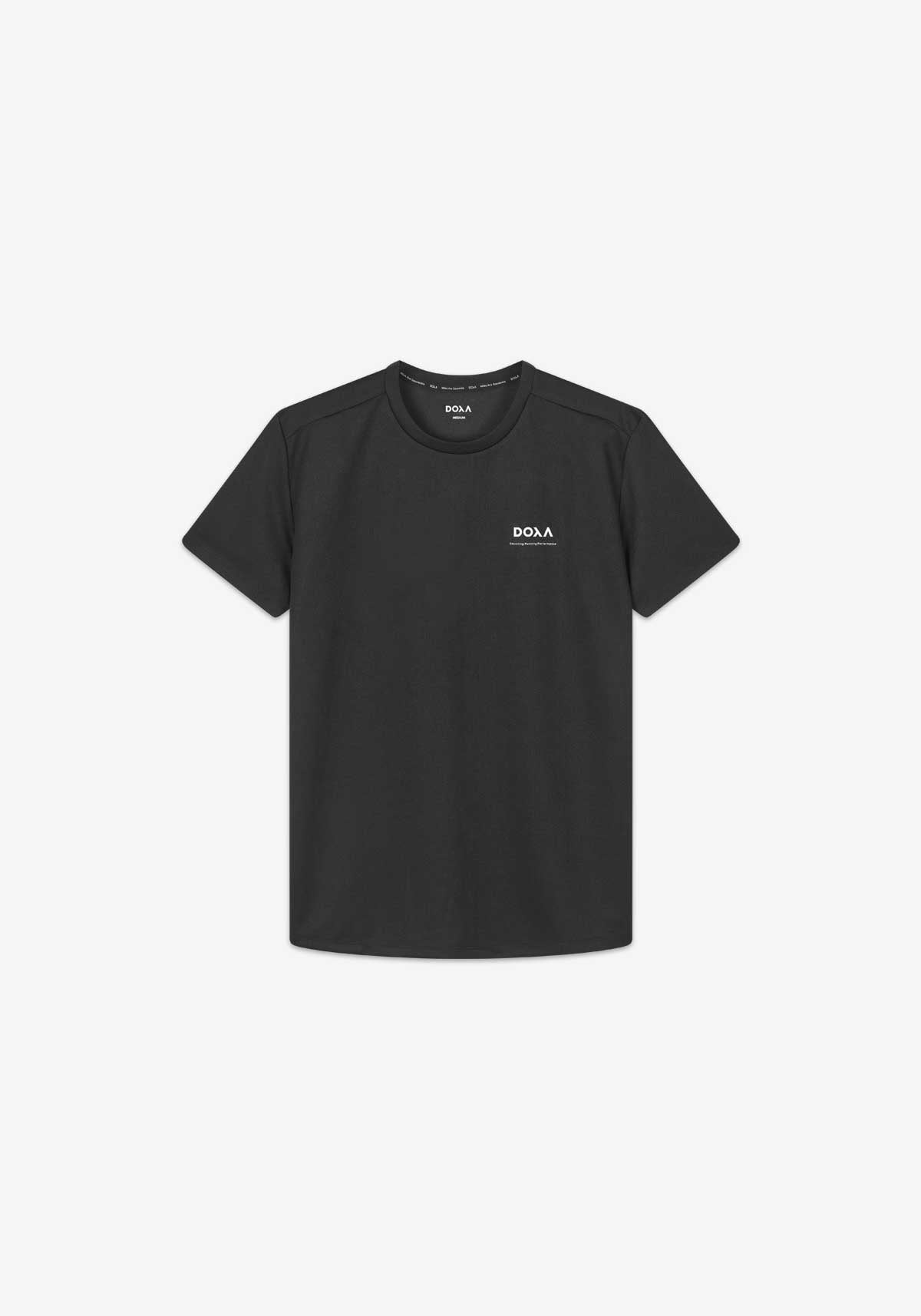 MNS RERUN TEE SS - Black – DOXARUN