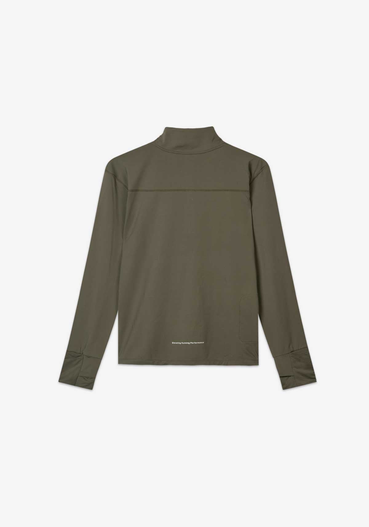 DOXA RUN ApS MNS THERMAL HALF ZIP Tee LS Terra 38