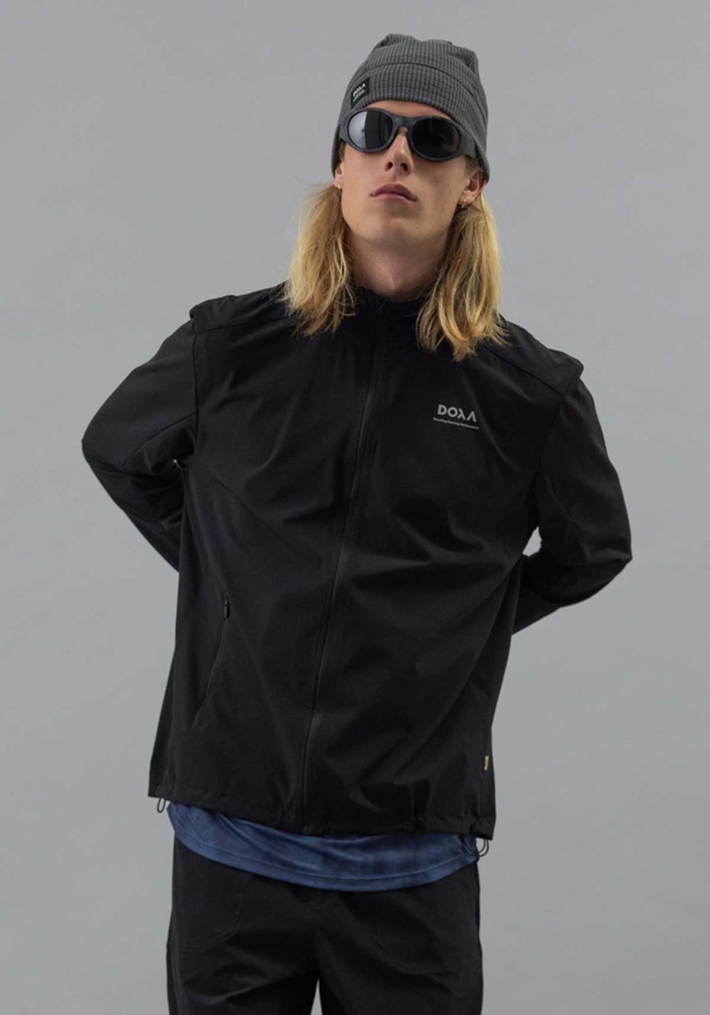 DOXA RUN ApS UNISEX RERUN JACKET Jacket Black 02