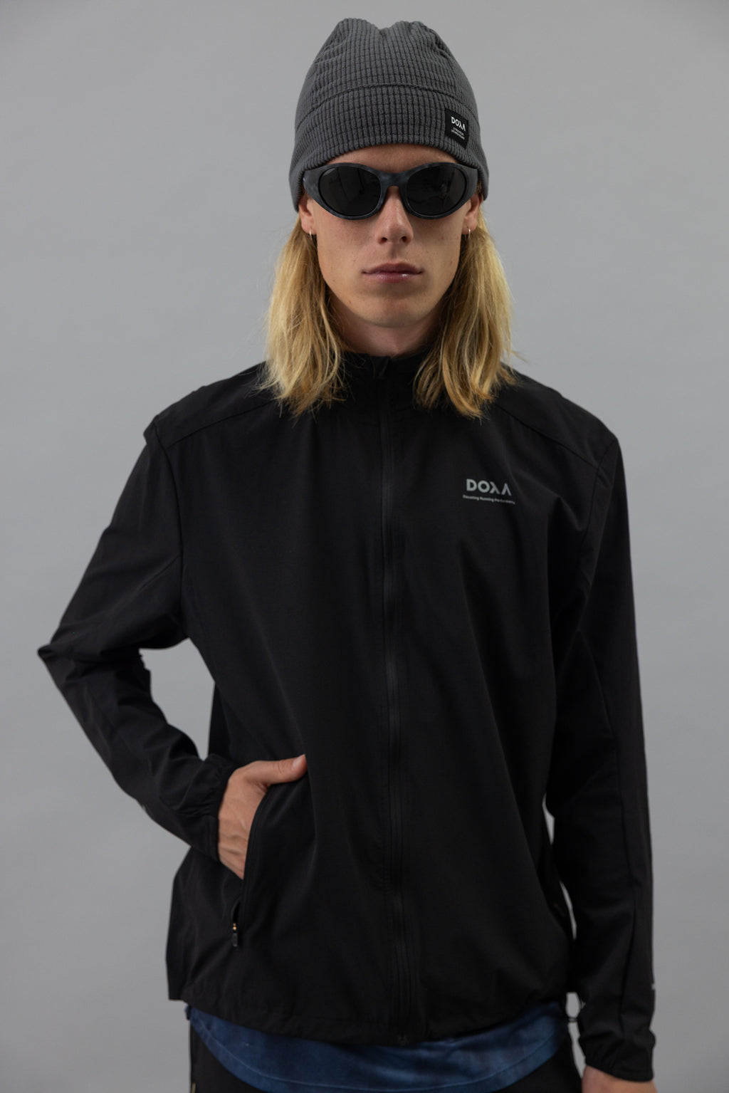 DOXA RUN ApS UNISEX RERUN JACKET Jacket Black 02