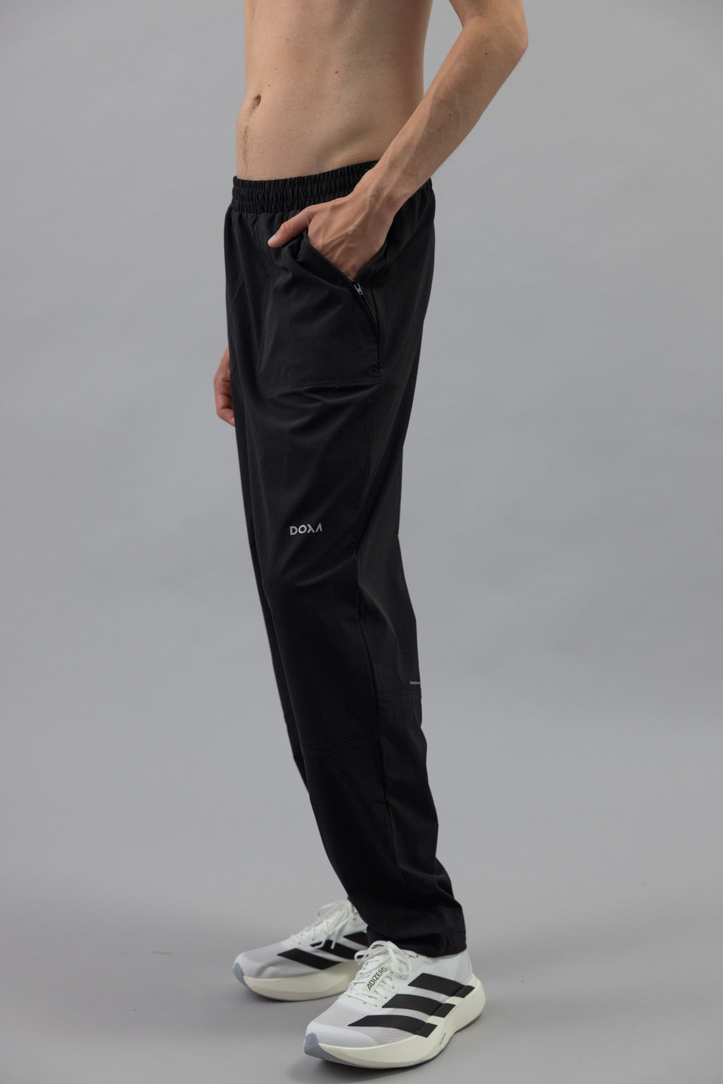 DOXA RUN ApS UNISEX RERUN TRACK PANTS Pant Black 02