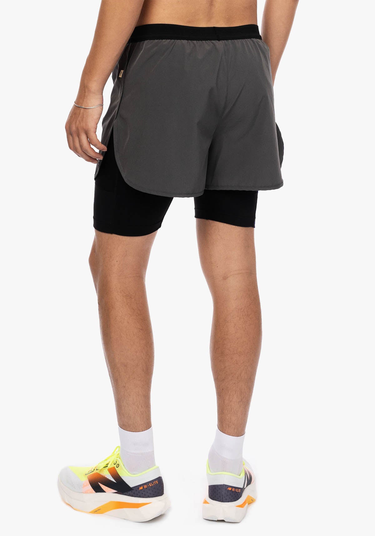 DOXA RUN ApS UNS RERUN 2-1 SHORTS 3" Shorts Charcoal 07