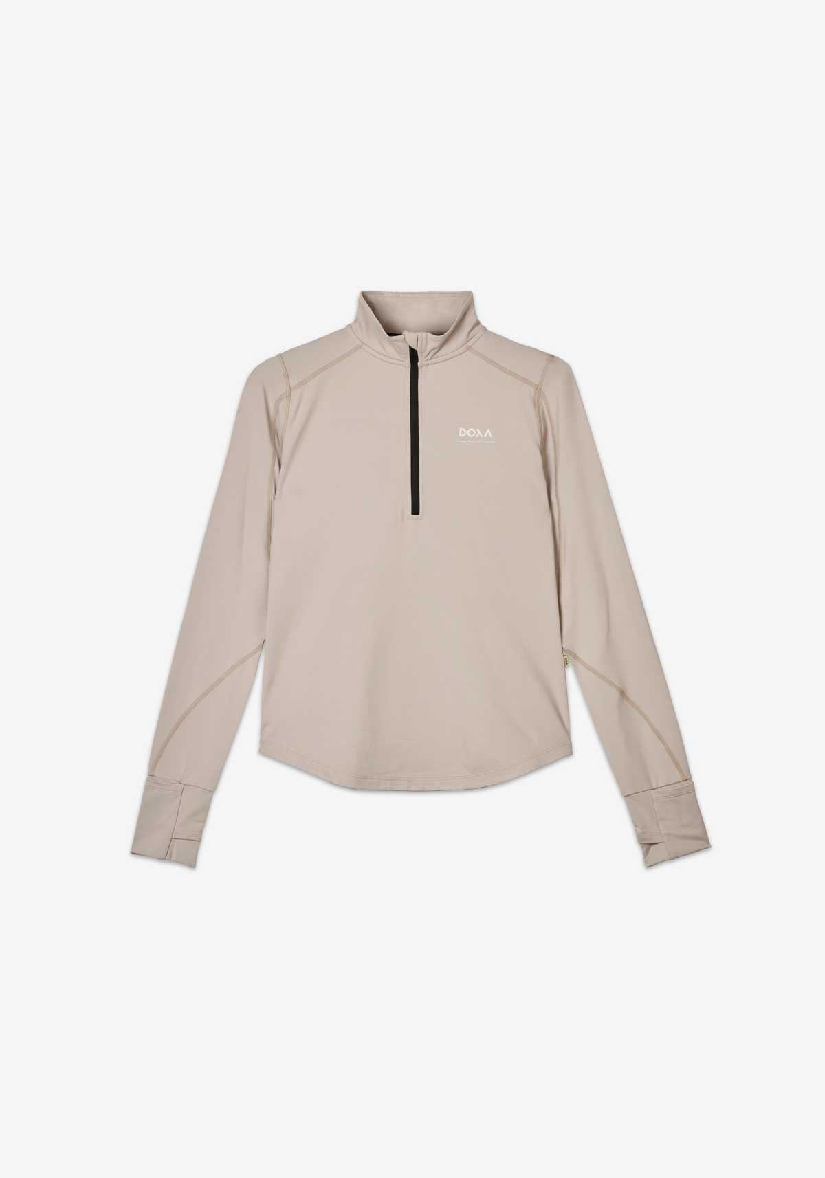 WOMENS THERMAL HALF ZIP - Cloud