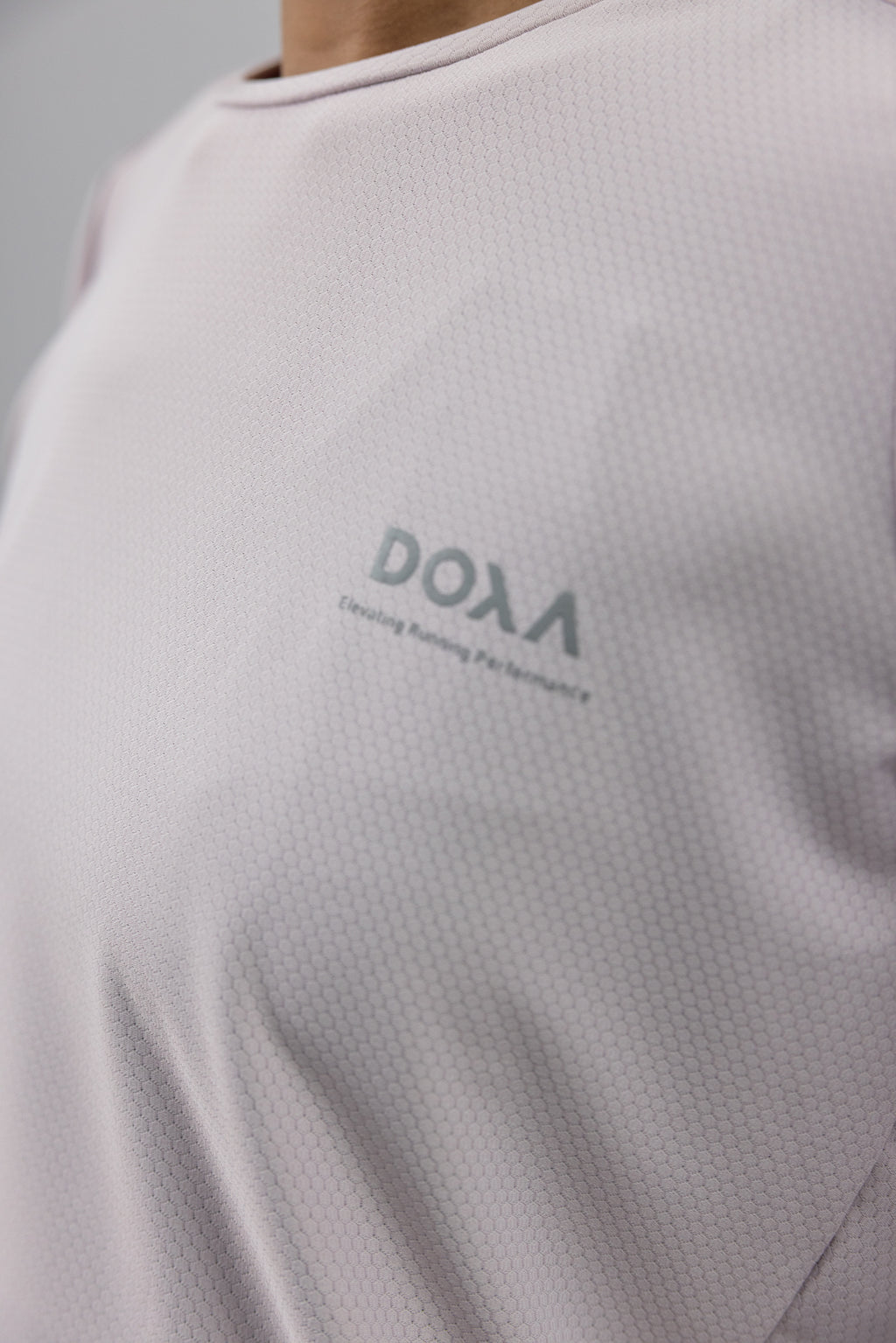 DOXA RUN ApS WOMENS RERUN TEE LS Tee LS Powder 18