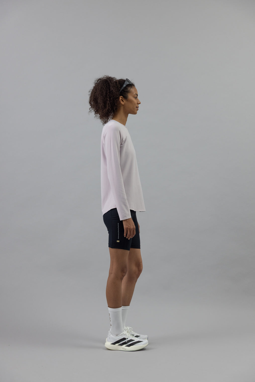 DOXA RUN ApS WOMENS RERUN TEE LS Tee LS Powder 18