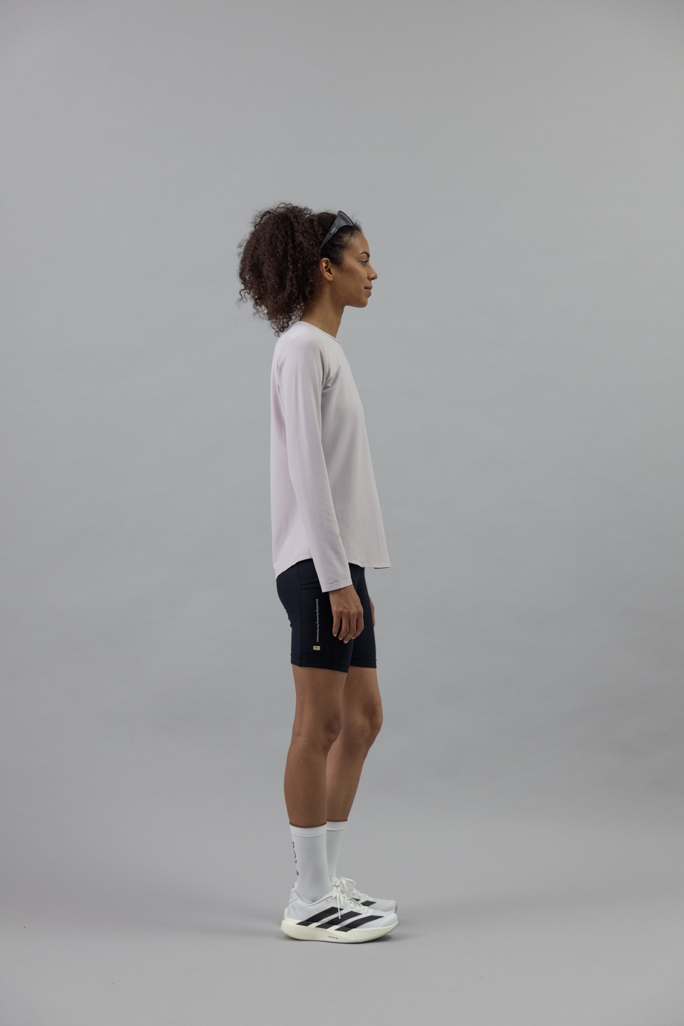 DOXA RUN ApS WOMENS RERUN TEE LS Tee LS Powder 18