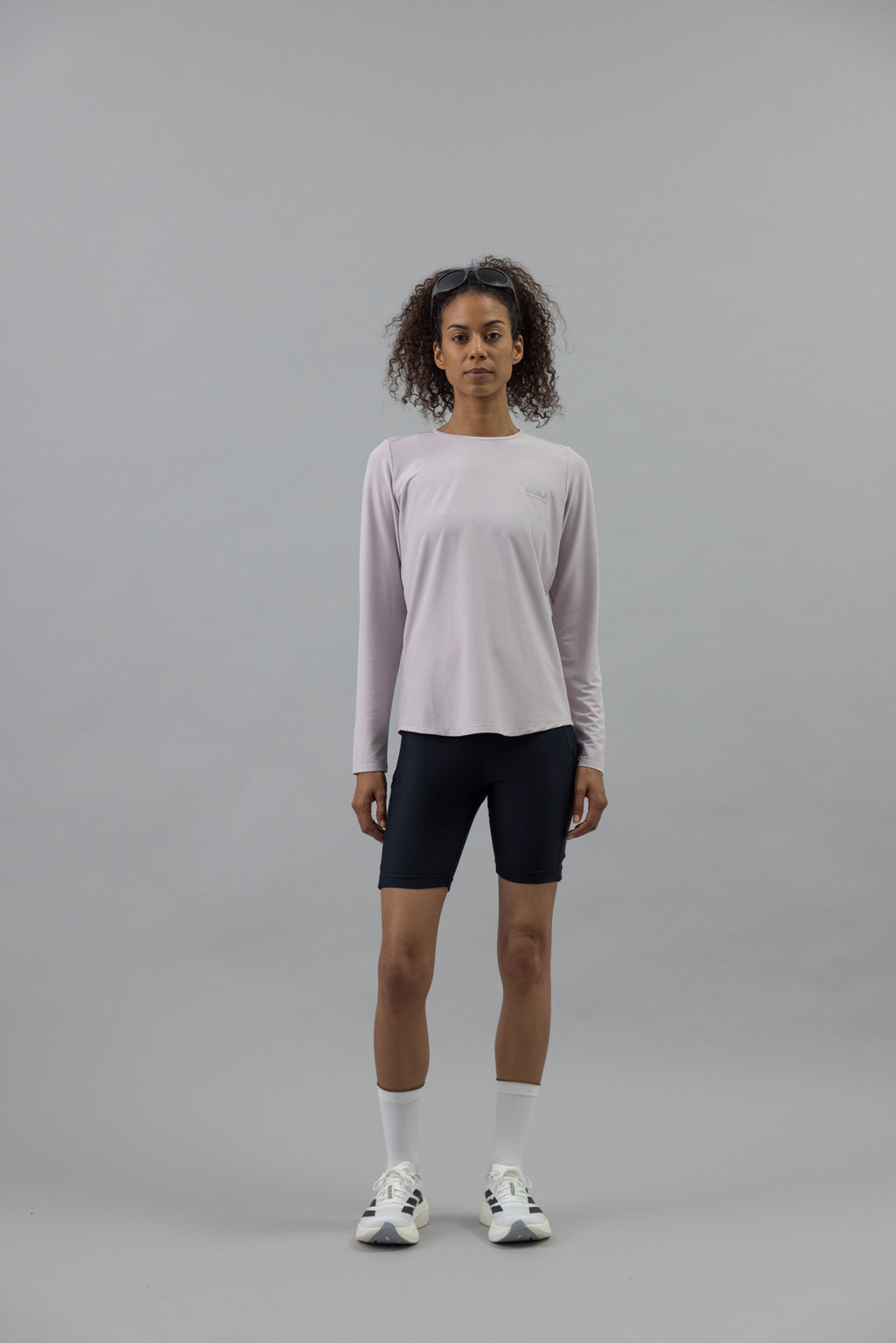 DOXA RUN ApS WOMENS RERUN TEE LS Tee LS Powder 18