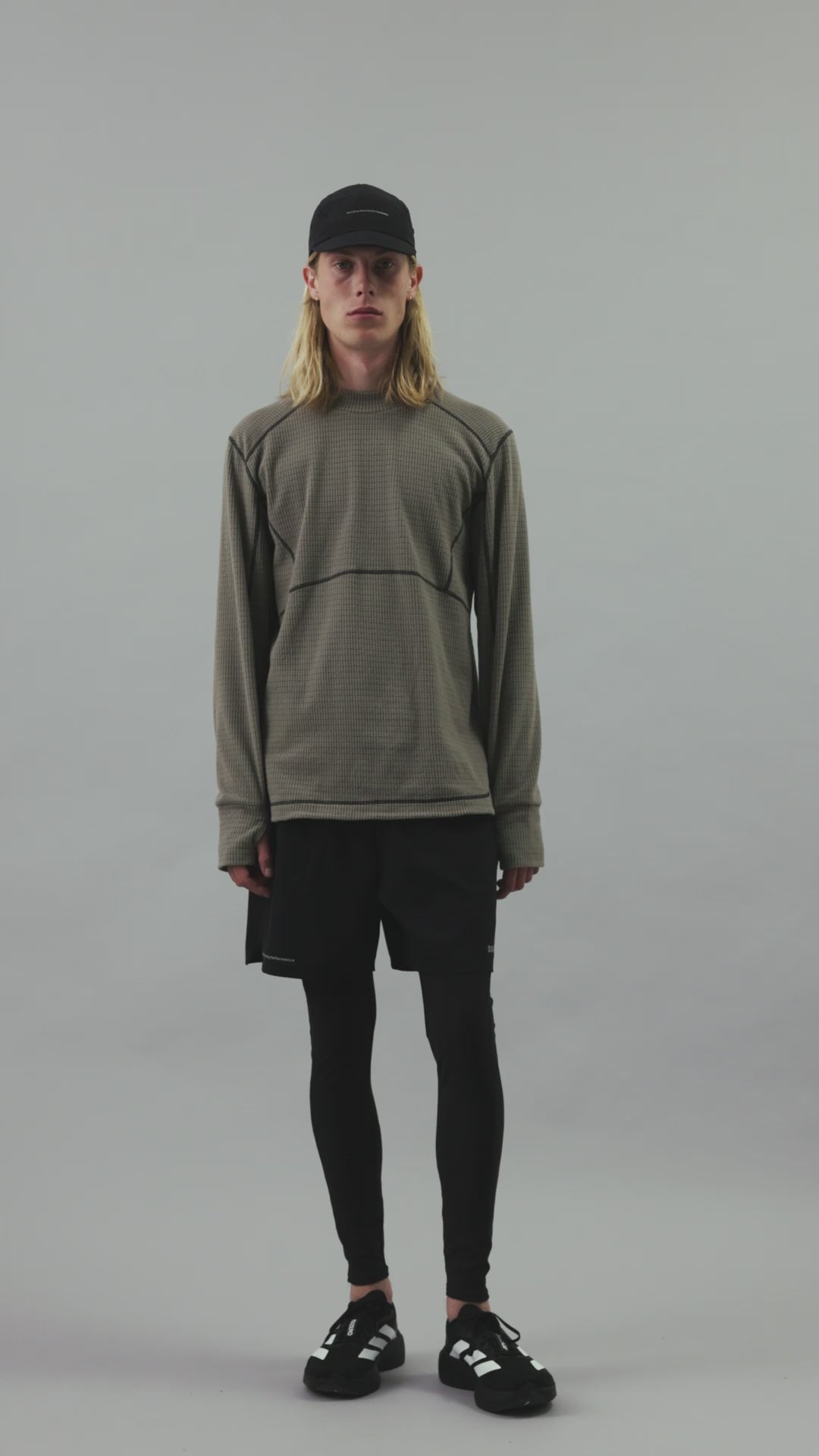 DOXA RUN ApS MENS THERMAL GRID LS Tee LS Earth 40