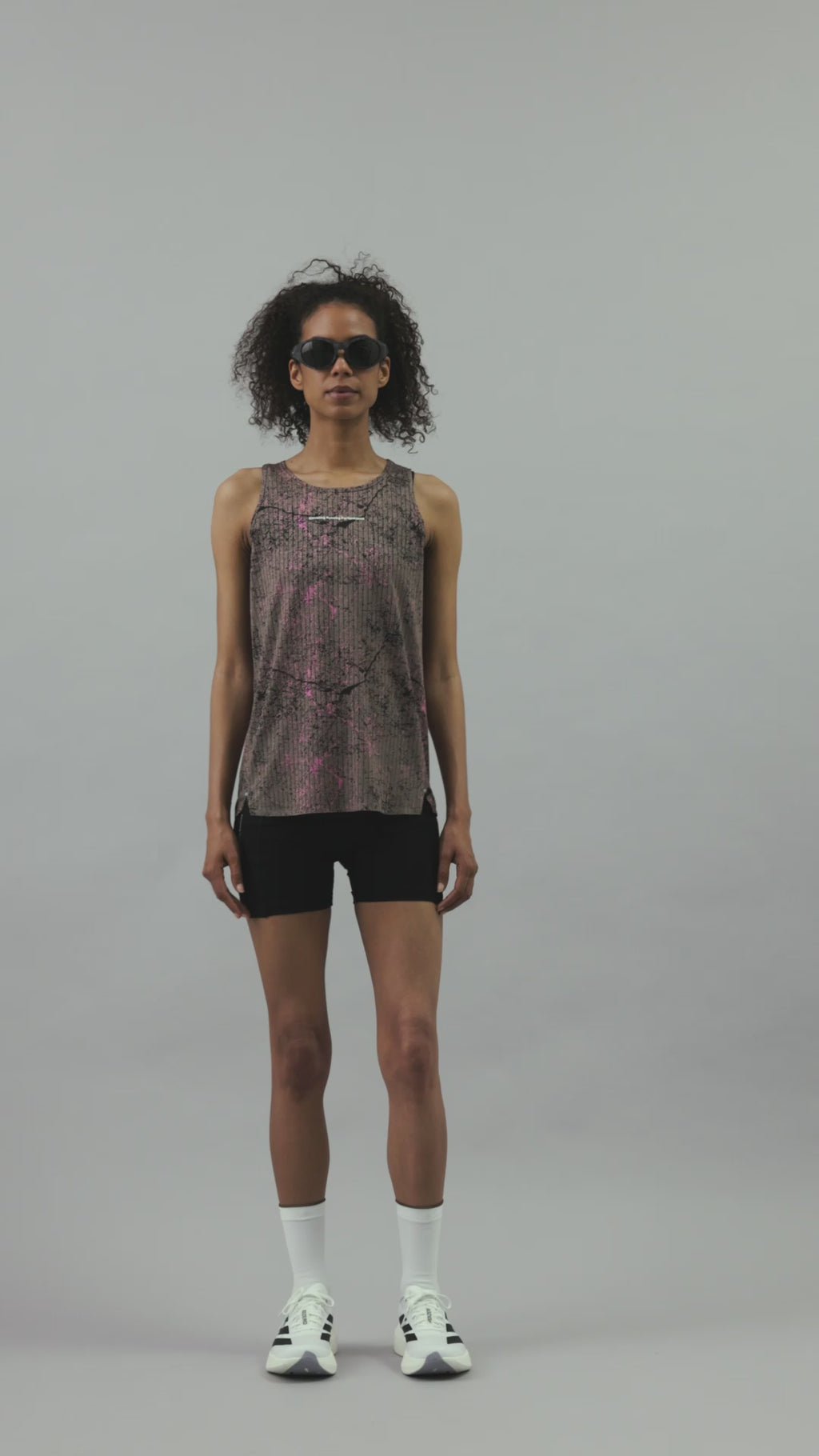 DOXA RUN ApS WOMENS RERUN FLASH SINGLET Singlet Aster 17