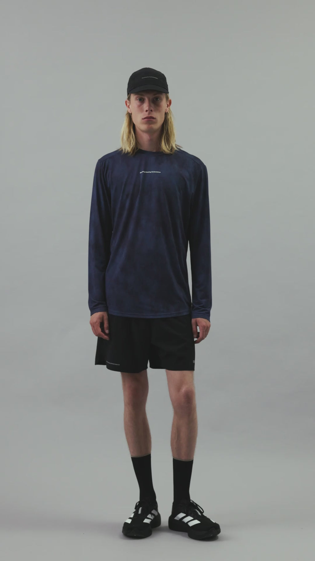 DOXA RUN ApS MENS RERUN TEE LS Tee LS Indigo 53